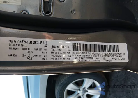 2012 Jeep Patriot Latitude from USA, damaged, VIN 1C4NJPFB9CD552341